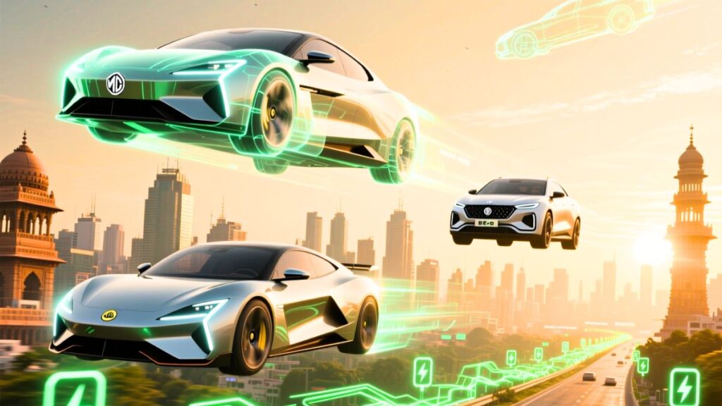 electric sports car in India