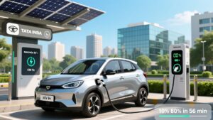 EV battery charging time 2025