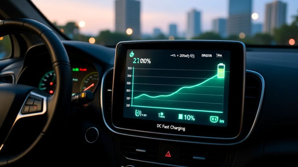 EV battery charging time 2025